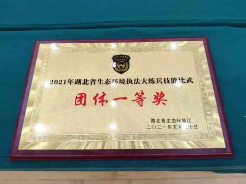 全省第一名 武汉获得环境执法大练兵技能比武 大满贯